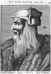 Portrait of Leonardo da Vinci